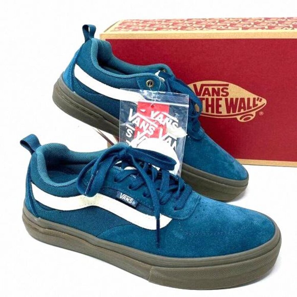 💖MEGA SALE💖VANS Women's 8 KYLE WALKER Pro Dark VN0A2XSG0WP Dove Atlantic Suede